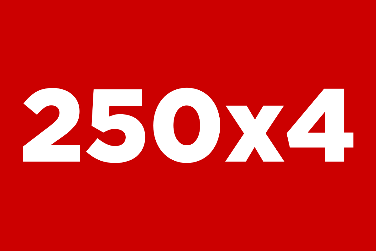 250x4